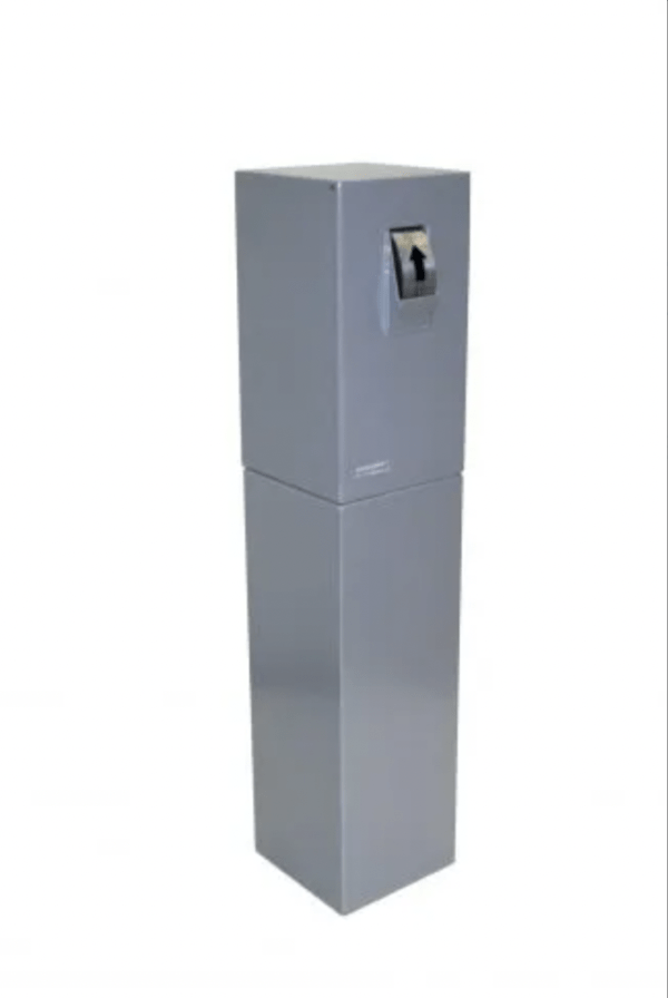 Keysecuritybox console voor de KSB103, verankering op beton