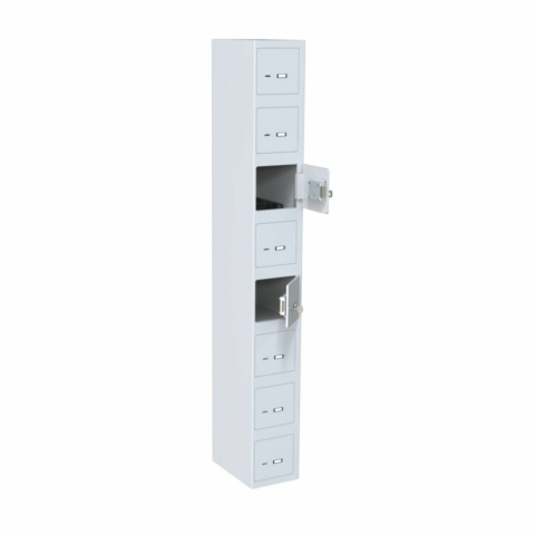 Juwel 8-vaks pistoolkluis unit dubbelbaard sleutelslot Pistoolkluis units MustangSafes