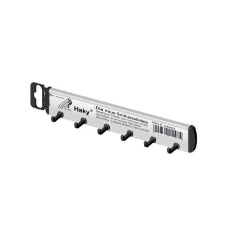 Haky sleutellijst met plakstrip – 6 haken Sleutellijsten MustangSafes