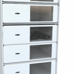 Sistec -lexan- 16-vaks pistoolkluis unit Pistoolkluizen MustangSafes