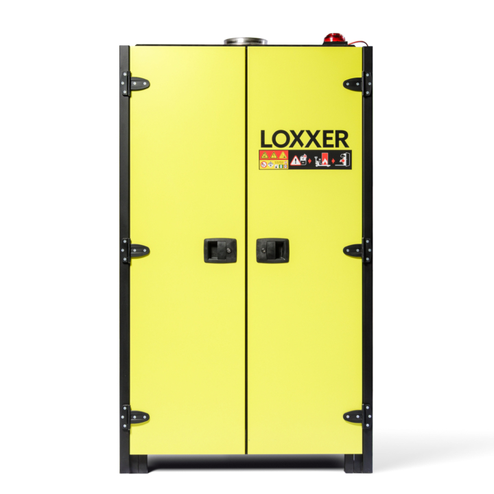 Loxxer loxk2000 VDMA accukast gesloten. MIA subsidie lithium accukast