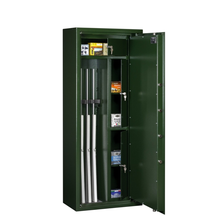 Wapenkluis-MSG609S1-open-groen Mustansafes