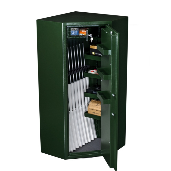 Wapenkluis-MSGC03B-open-NL-90-groen Mustang Safes